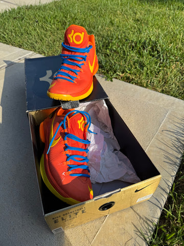 8.5M Nike Kevin Durant KD 5 Elite Team Orange