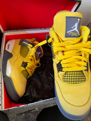 9M 2021 Air Jordan 4 Retro 'Lightning'