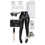 Unique Cut Tank Top - White